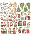 Scrapbooking Papier Christmas Wish 12x12" - Maja Design