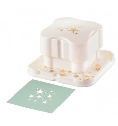 Poinçon magnétique étoiles 3,8 x 3,8 cm - VC