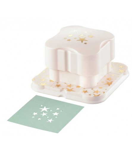 Poinçon magnétique étoiles 3,8 x 3,8 cm - VC