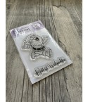 Silikonstempel Clear Stamps Wichtel auf Schaukel - Scrapbook Forever