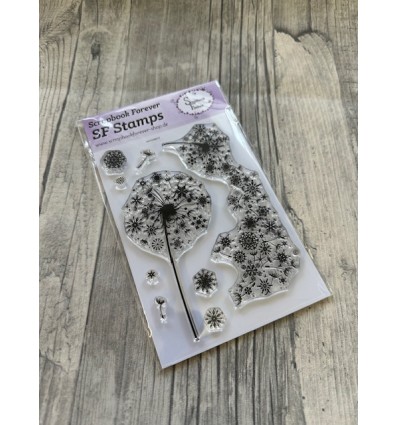 Clear Stamps Winterpusteblumen - Scrapbook Forever