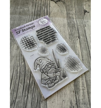 Silikonstempel Clear Stamps Wichtel Ich fühle mich - Scrapbook Forever