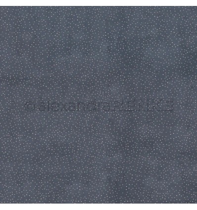 Scrapbooking Papier Punktetanz Rauchblau - Alexandra Renke