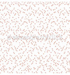 Scrapbooking Papier Feine Herzen am Stiel - Alexandra Renke