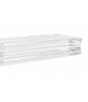 Acrylic block, 100 x 40 mm, thickness 20 mm - Renke