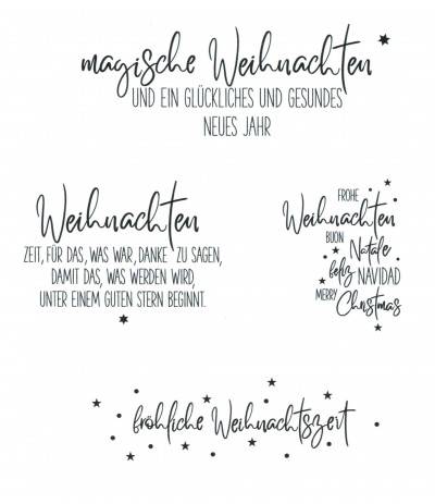 Stempelset  Magische Weihnachten - Charlie & Paulchen
