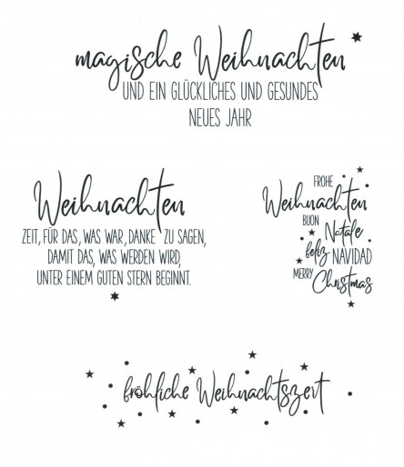 Stempelset  Magische Weihnachten - Charlie & Paulchen