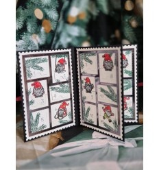 Dies Advent card with doors - Studio Light