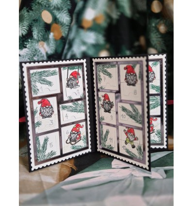 Dies Advent card with doors - Studio Light