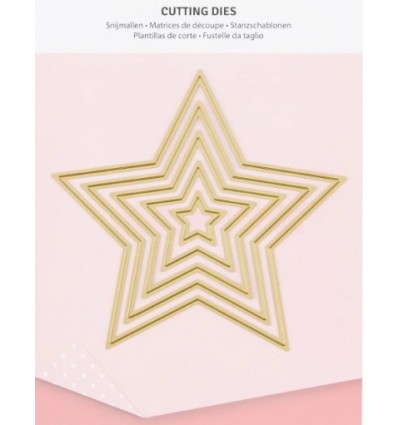 Dies Set Stars Set of 5 - VC