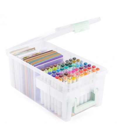 Lagerbox für Karten, Fotos, Stanzschablonen, Marker