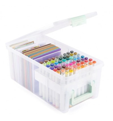 Lagerbox für Karten, Fotos, Stanzschablonen, Marker