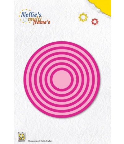 Stanzschablonen Kreise 12 Stk.  - Nellies