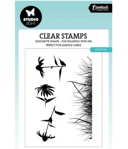 Silikonstempel Stempelwiese - Studio Light