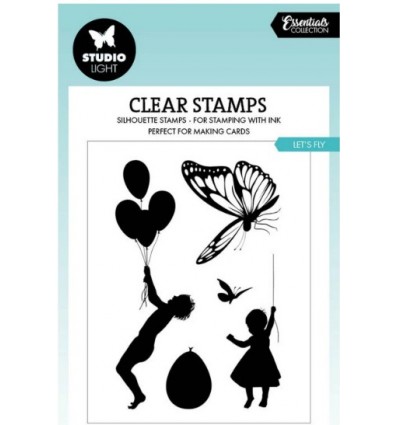 Clear Stamp Stamp Let's fly - Studio Light