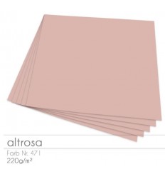 Scrapbooking Papier in Altrosa, 12 Stk. 30,5 x 30,5cm