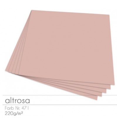 Scrapbooking Papier in Altrosa, 12 Stk. 30,5 x 30,5cm