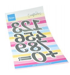 Stanzschablonen Zahlen XL  - Marianne