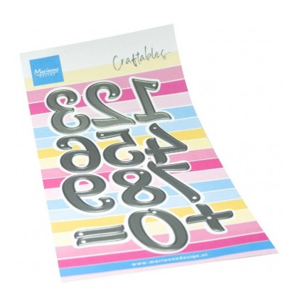 Stanzschablonen Zahlen XL  - Marianne