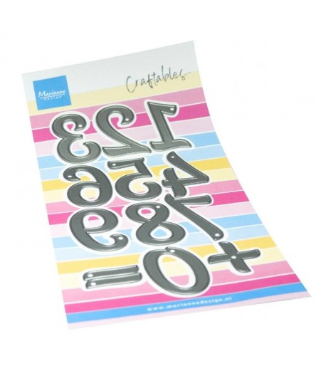 Pochoirs de découpe Chiffres XL - Marianne