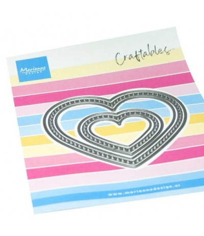 Cutting Dies set Hearts - Nellie's Choice