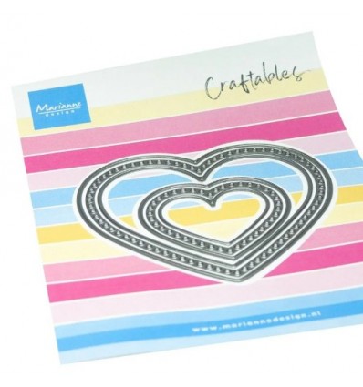 Cutting Dies set Hearts - Nellie's Choice
