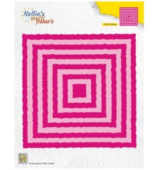 Cutting Dies 11 squares Photo frame  - Nellie's Choice