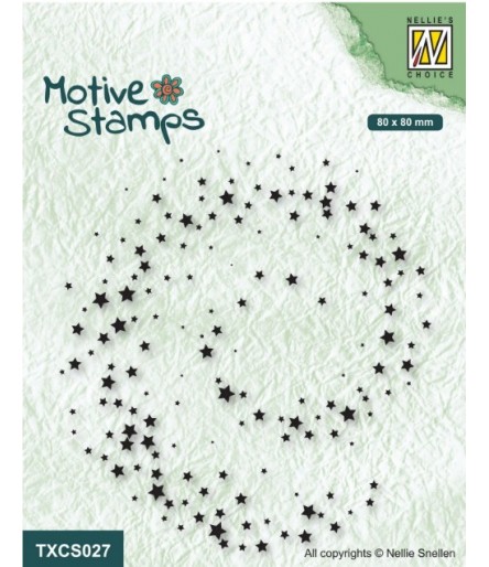 Silikon Stempel Starry Sky Sternen - Nellies