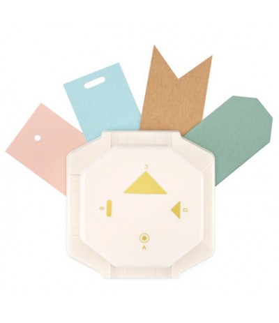 Perforatrice 4 en 1 pour étiquettes rétro