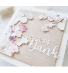 Stanzschablone Vielen LIEBEN  Dank - Alexandra Renke