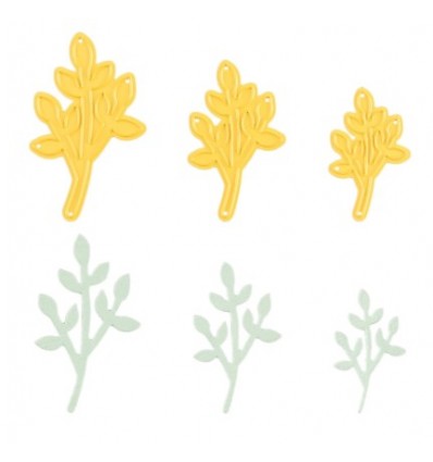 Stanzschablonen Branches - Nellie's Choice