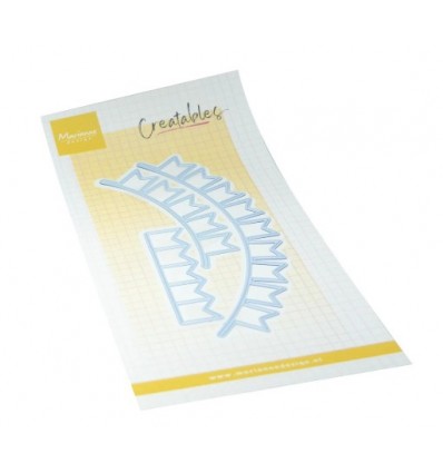 Stanzschablonen Flaggen Wimpel Fahnen - Marianne Design