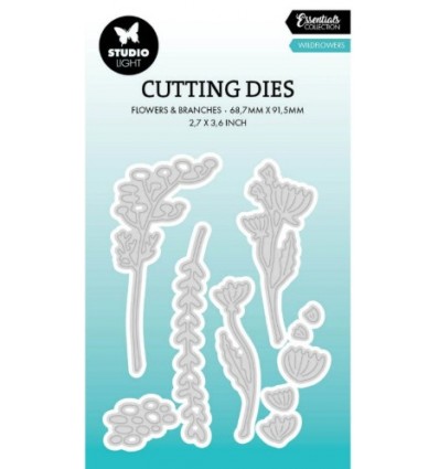 Stanzschablonen Wild Blumen - Studio Light