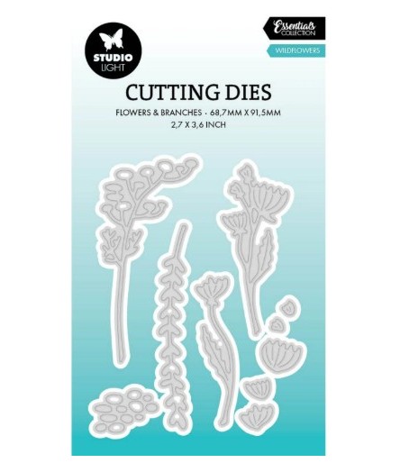 Stanzschablonen Wild Blumen - Studio Light