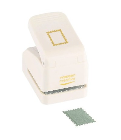 Embossing punch for stamps