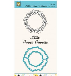 Stanzschablonen und Stempel Set Little Pricess Prince