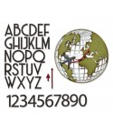 Pochoirs de découpe Travel Set Alphabet - Sizzix