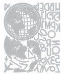Dies Travel Alphabet and numbers - Sizzix