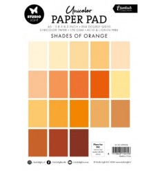 Scrapbooking Paper Pad Shades of Orange A5 - Studio Light
