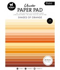 Scrapbooking Paper Pad Shades of Orange A5 - Studio Light