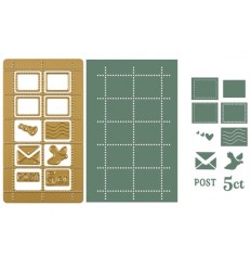 Stanzschablonenset Briefmarken - VC