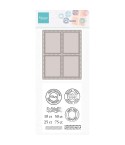 Kit de découpe et de tampons « Timbres » - Nellie's Choice