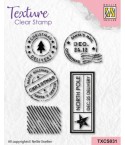 Tampons Timbres Noel - Marianne