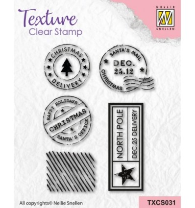 Postoffice Christmas Stamp Set  - Marianne