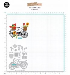 Dies - Sunflower Kisses - Flower Bicycle