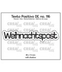 Matrices de découpe « Weihnachtspost » avec bordure