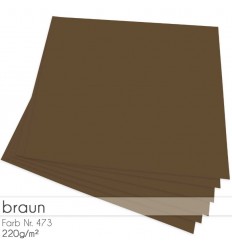 Scrapbooking Papier in braun, 12 Stk. - FK