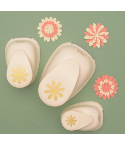Lot de 3 emporte-pièces à motifs « Fleurs » - VC