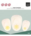 Flower-Shaped Punch Set, 3-Piece - VC