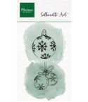 Silicone Stamp Set Christmas Ornaments - Marianne